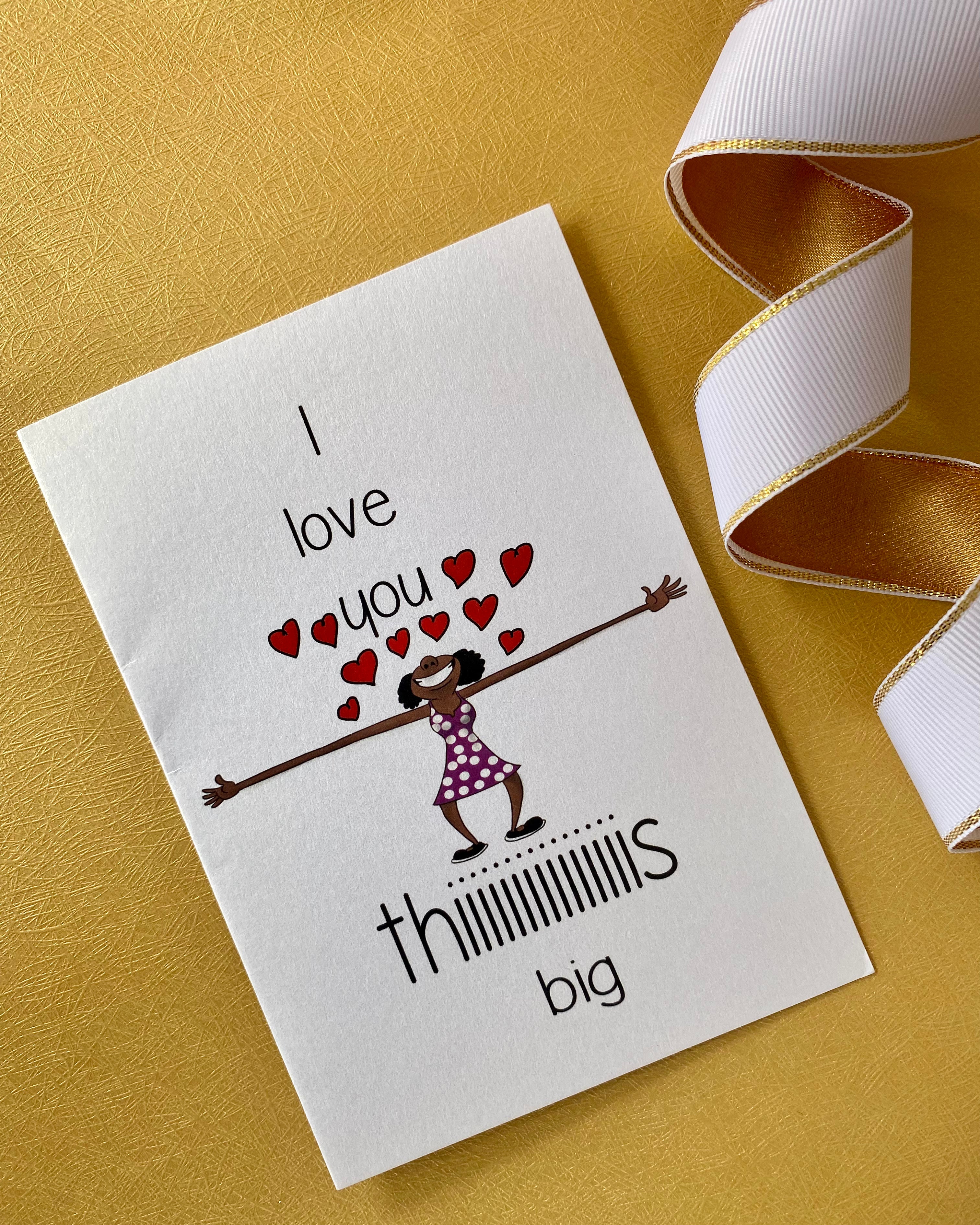 I love you this big card