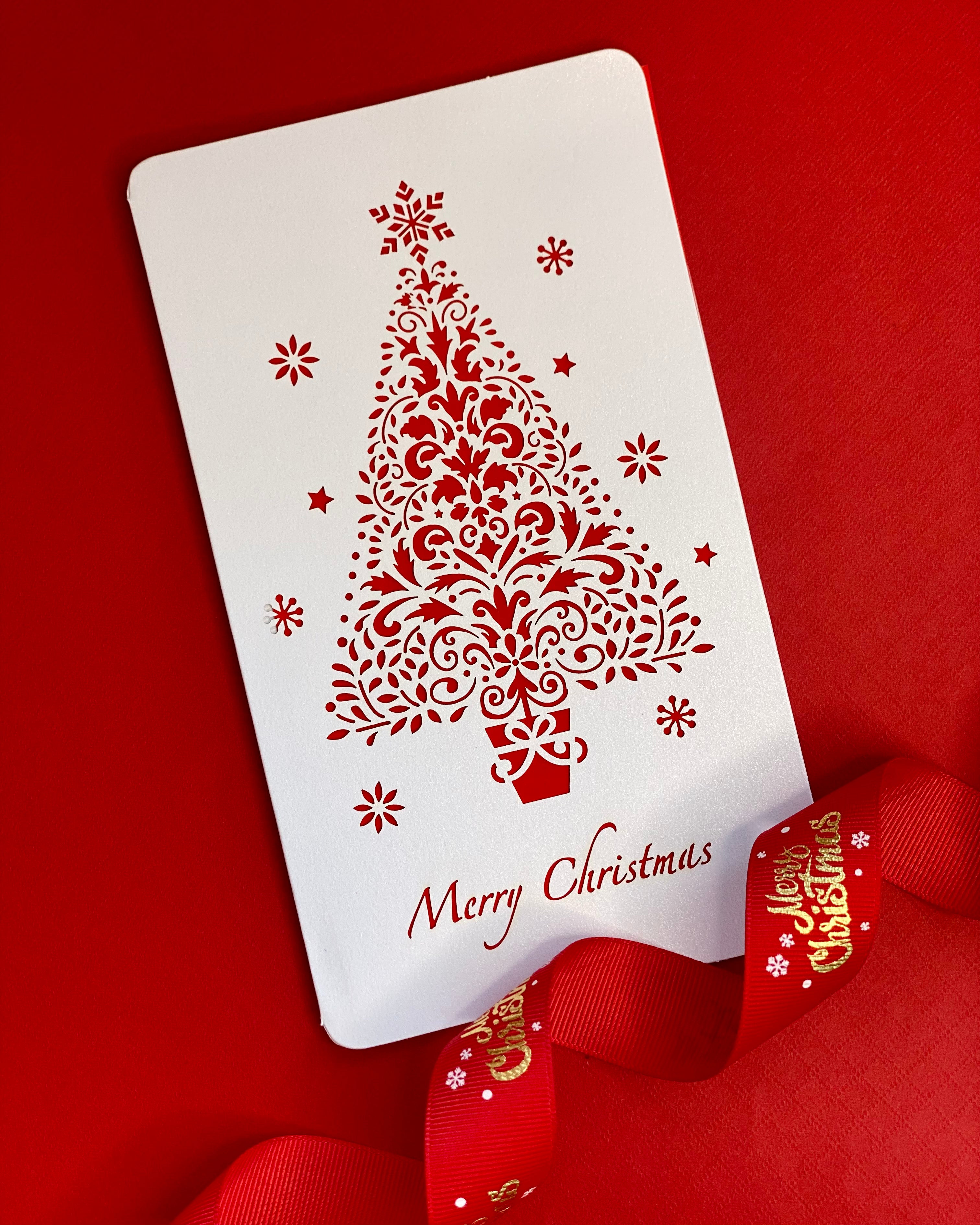 Christmas card - Mistletoe