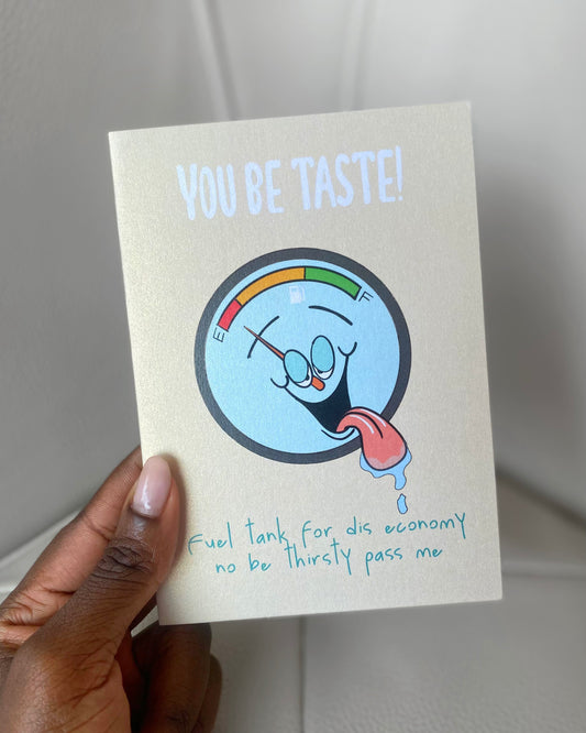 You be taste Card