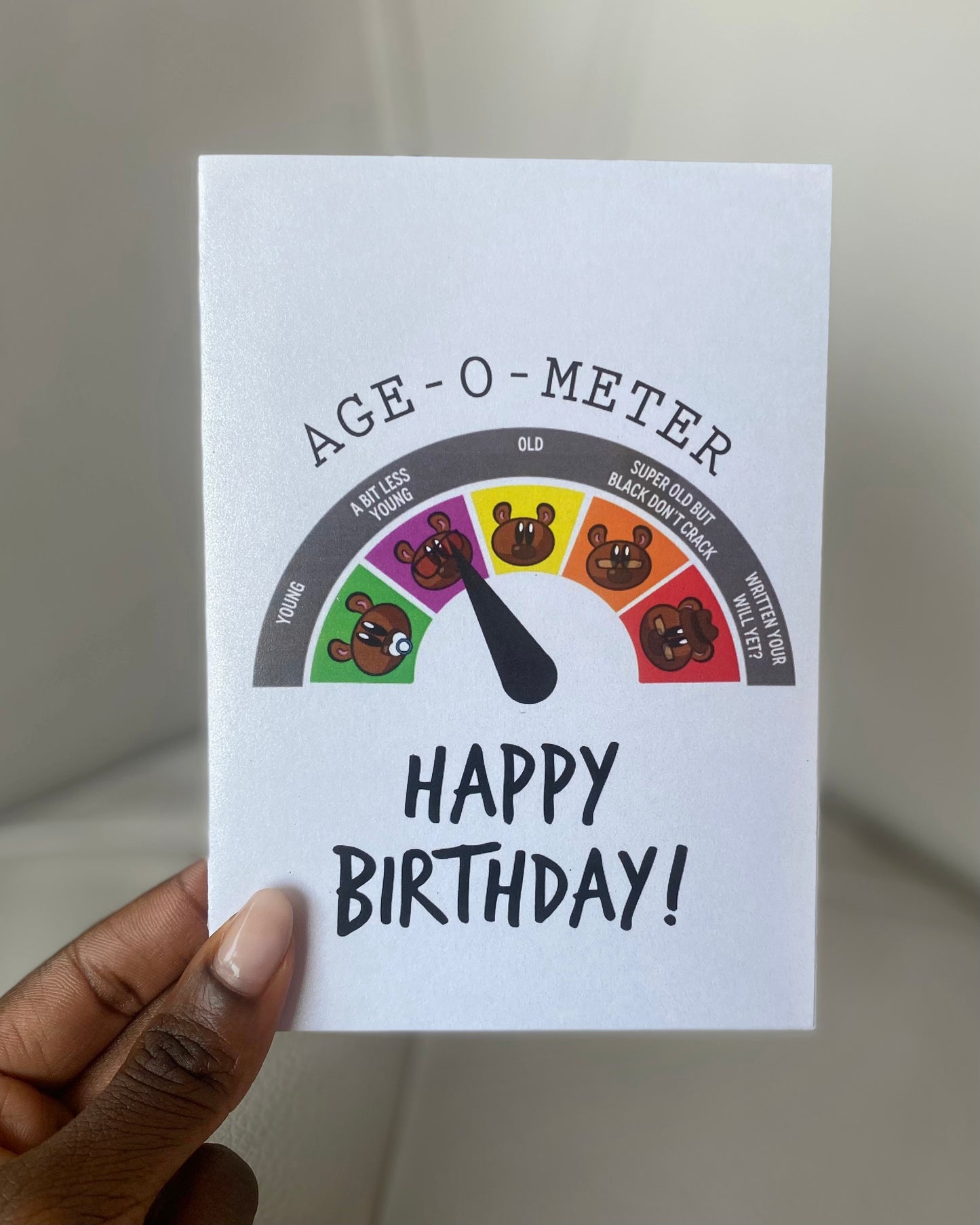 Age-O-Meter Card